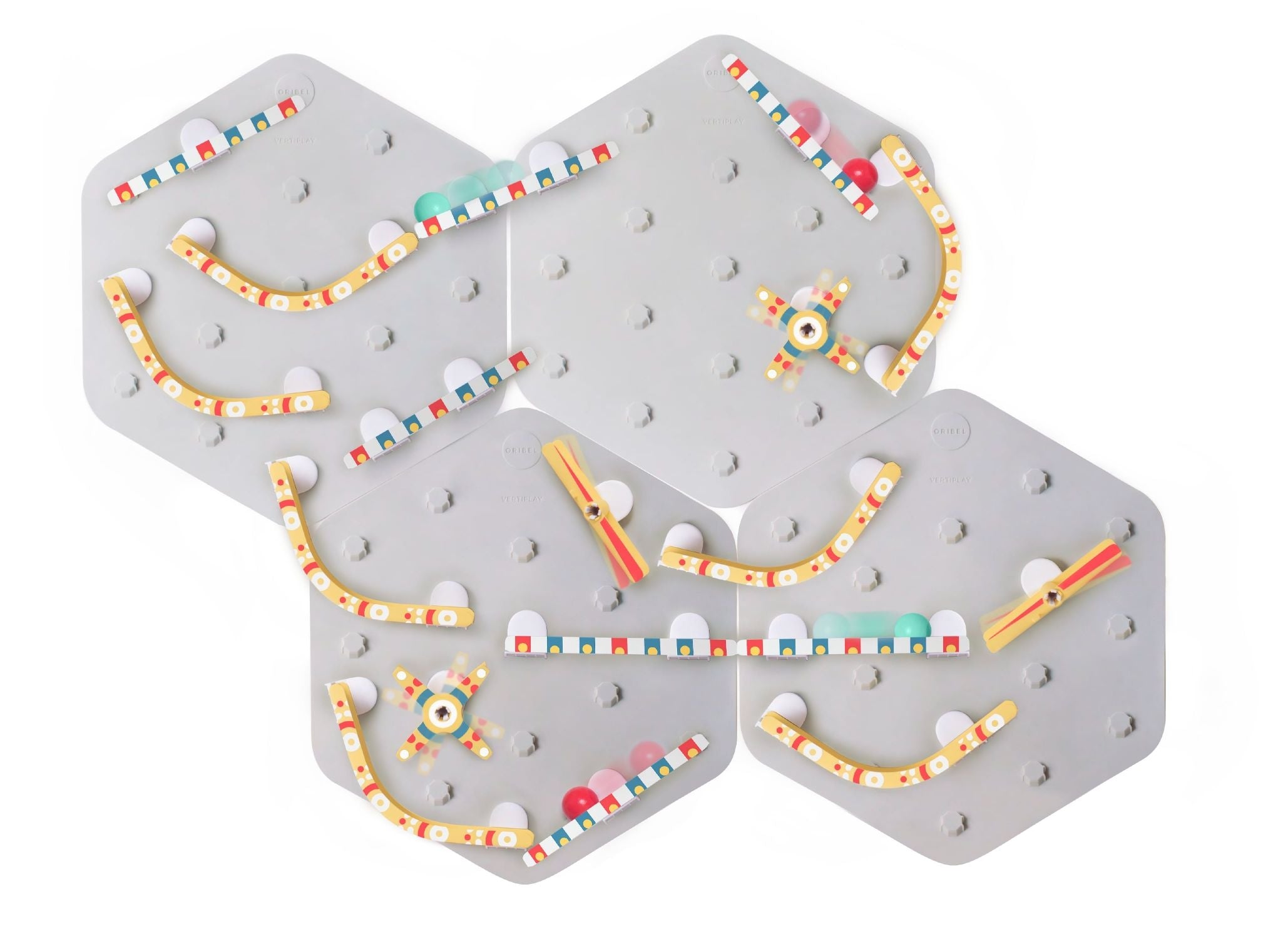 Oribel VertiPlay STEM Marble Run Wall Toy Part - End Caps