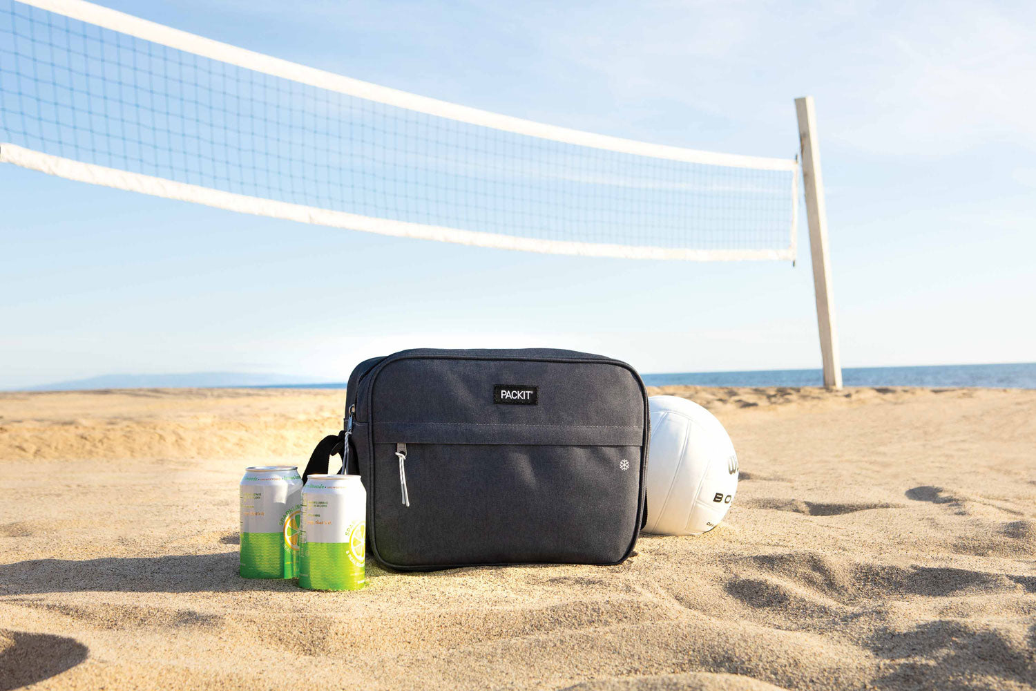 Packit Freezable 15-Can Zuma Cooler - Charcoal - Pupsik Singapore