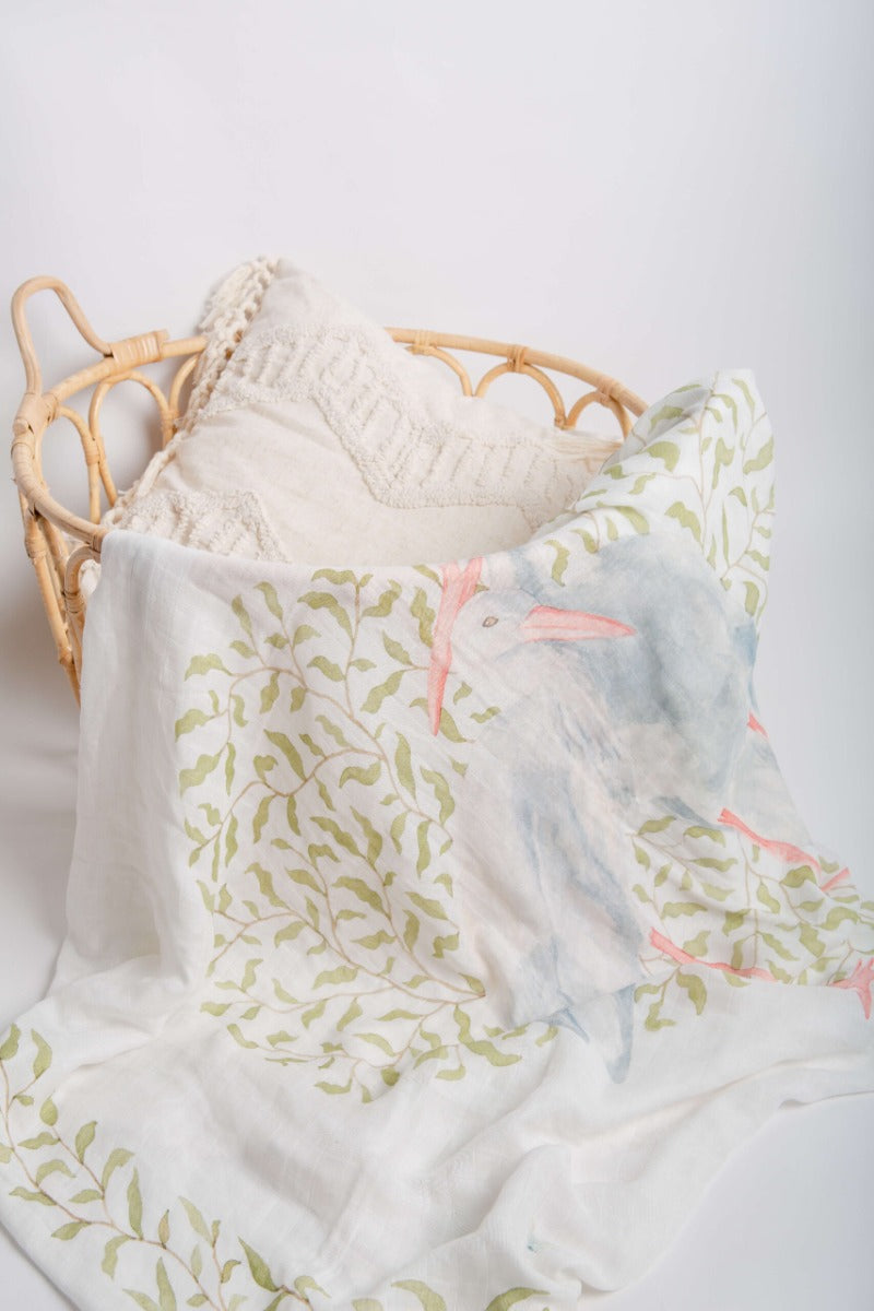 House of Holly Soft Bamboo Swaddle (8 Designs) - Pupsik Singapore