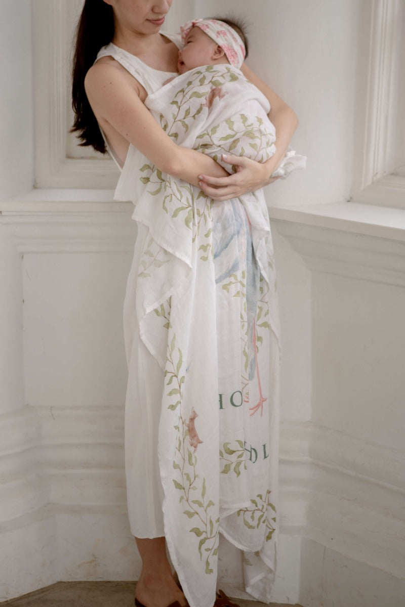 House of Holly Soft Bamboo Swaddle (8 Designs) - Pupsik Singapore