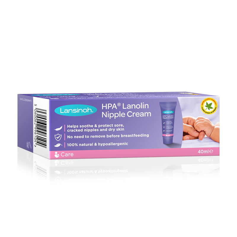 Lansinoh HPA Lanolin Nipple Cream, 40ml - Made in New Zealand