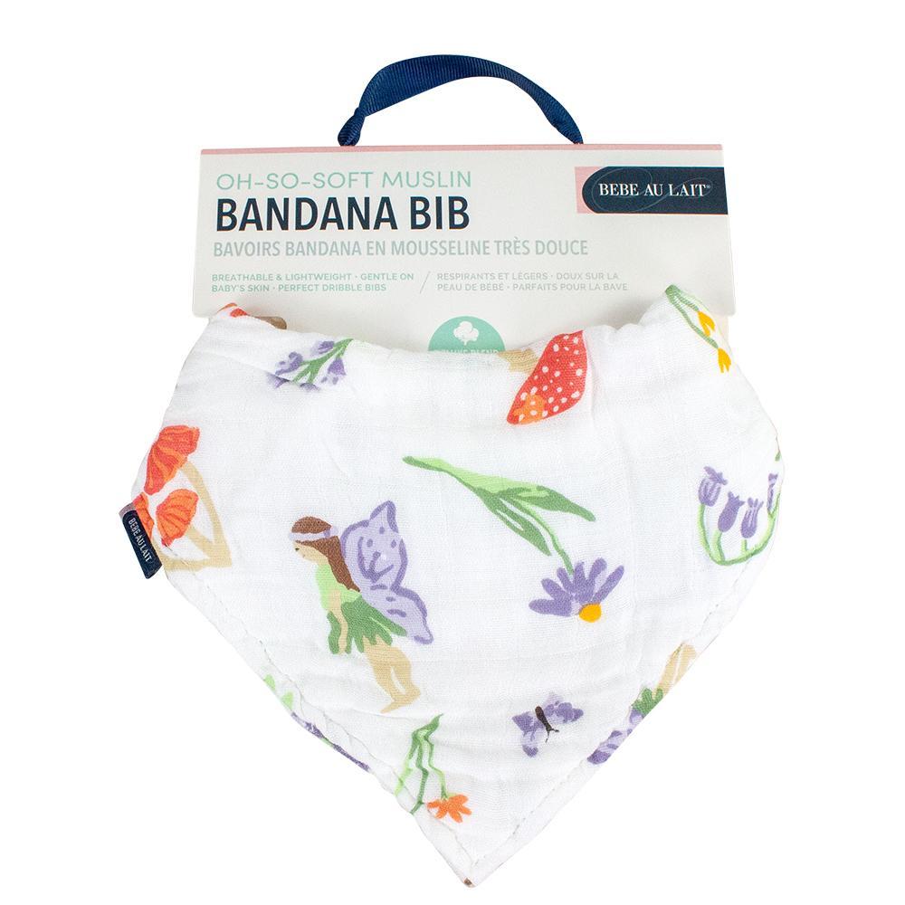 Bebe Au Lait Oh-So-Soft Muslin Bandana Bib (14 Designs) - Pupsik Singapore