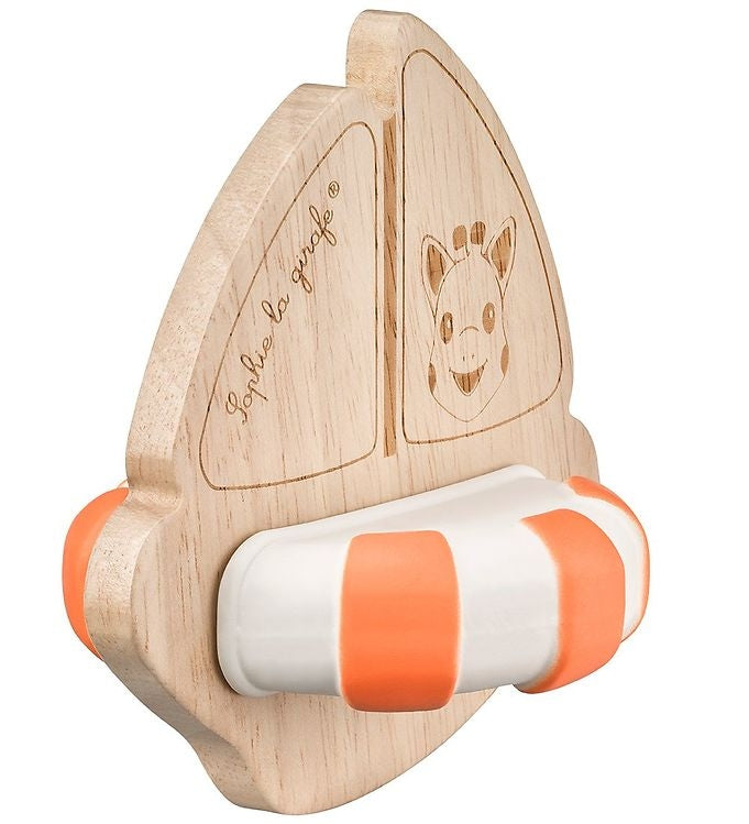 Sophie the Giraffe So' Pure Boat Bath Toy - Rubber/Wood