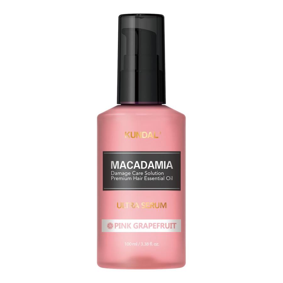Kundal Macadamia Ultra Hair Serum, 100ml - Pink Grapefruit (Exp 07/27)