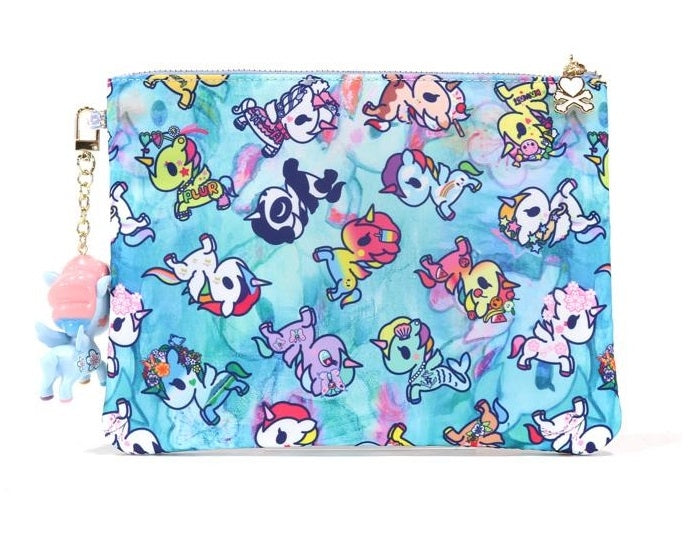 Tokidoki Watercolour Paradise Zip Pouch