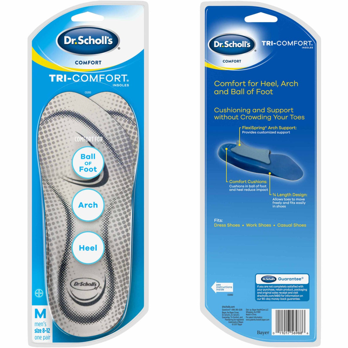 Dr Scholl's Tri-Comfort Insoles - Women's