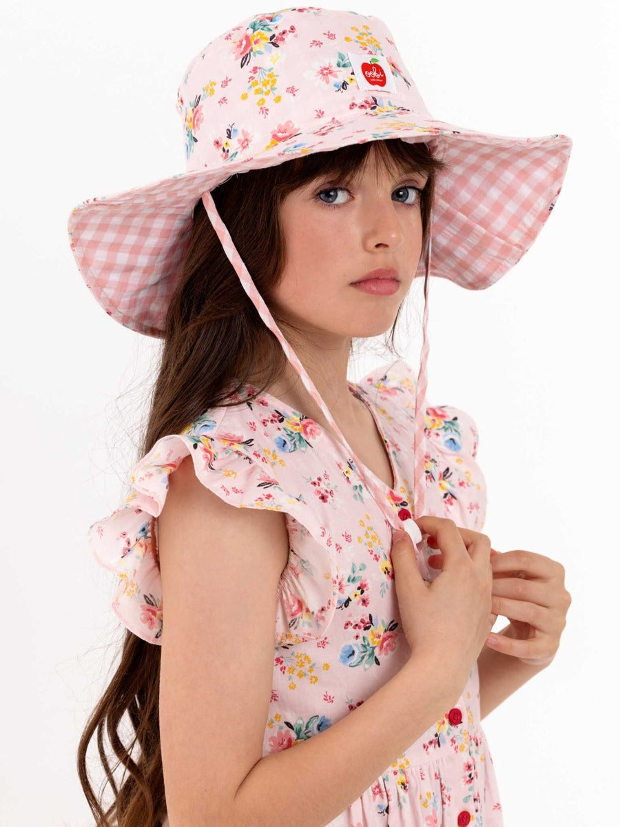 Oobi Vintage Pink Floral Madison Dress (1 Size)