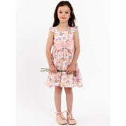 Oobi Vintage Pink Floral Mia Dress (4 Sizes)
