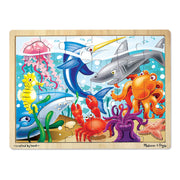 Melissa & Doug Under the Sea Wooden Jigsaw Puzzle (24pc)