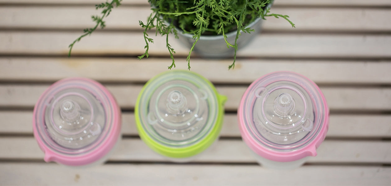 Comotomo Baby Bottle, 150ml  - Pink