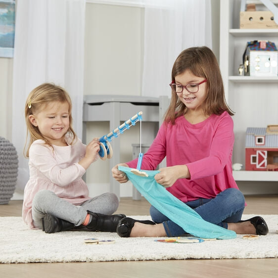 Melissa & Doug Catch & Count Magnetic Fishing Rod Set