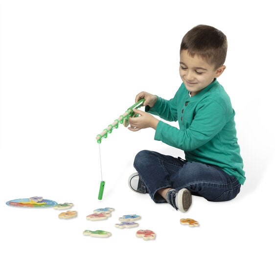 Melissa & Doug Catch & Count Magnetic Fishing Rod Set