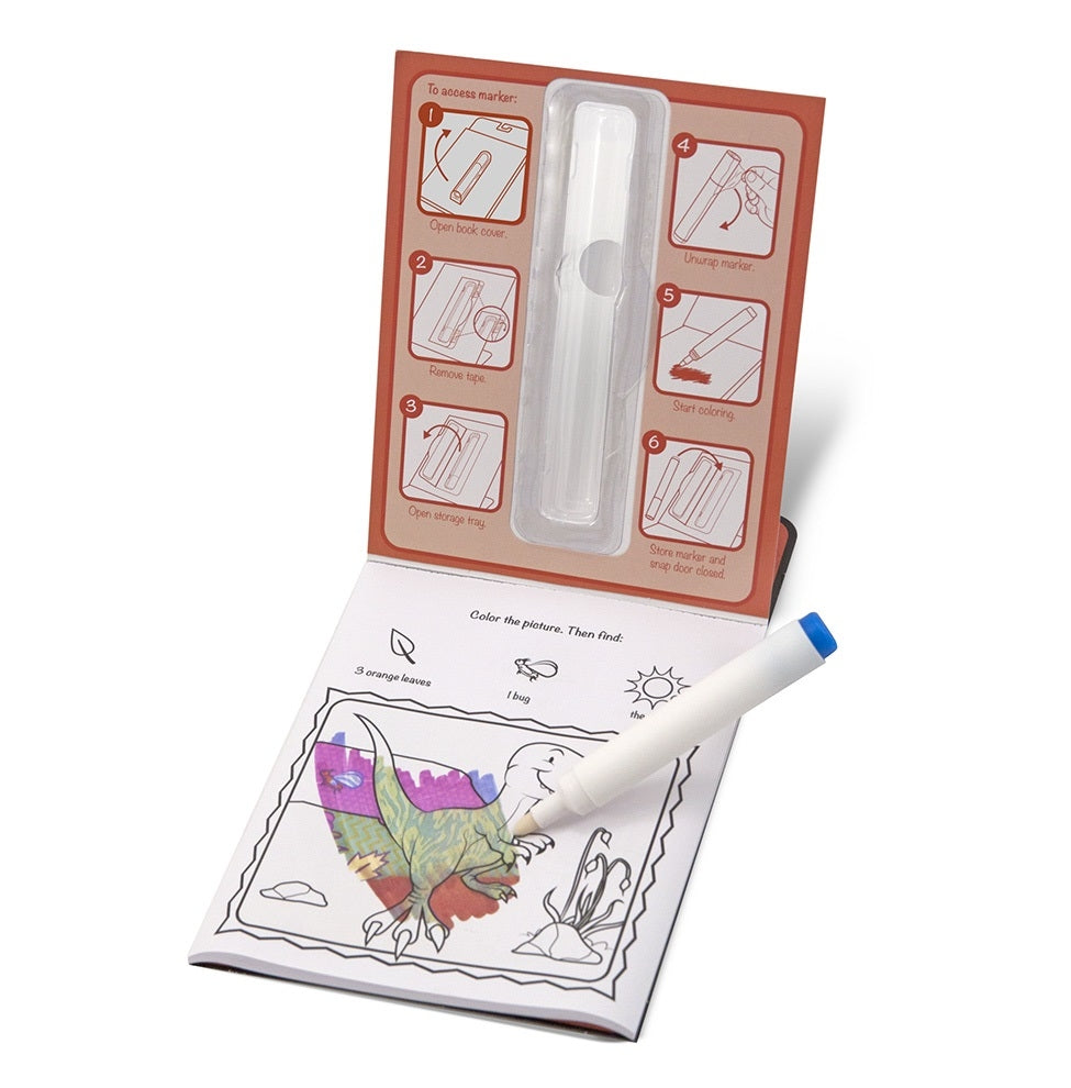 Melissa & Doug On the Go ColorBlast No-Mess Coloring Pad (2 Designs) - Pupsik Singapore