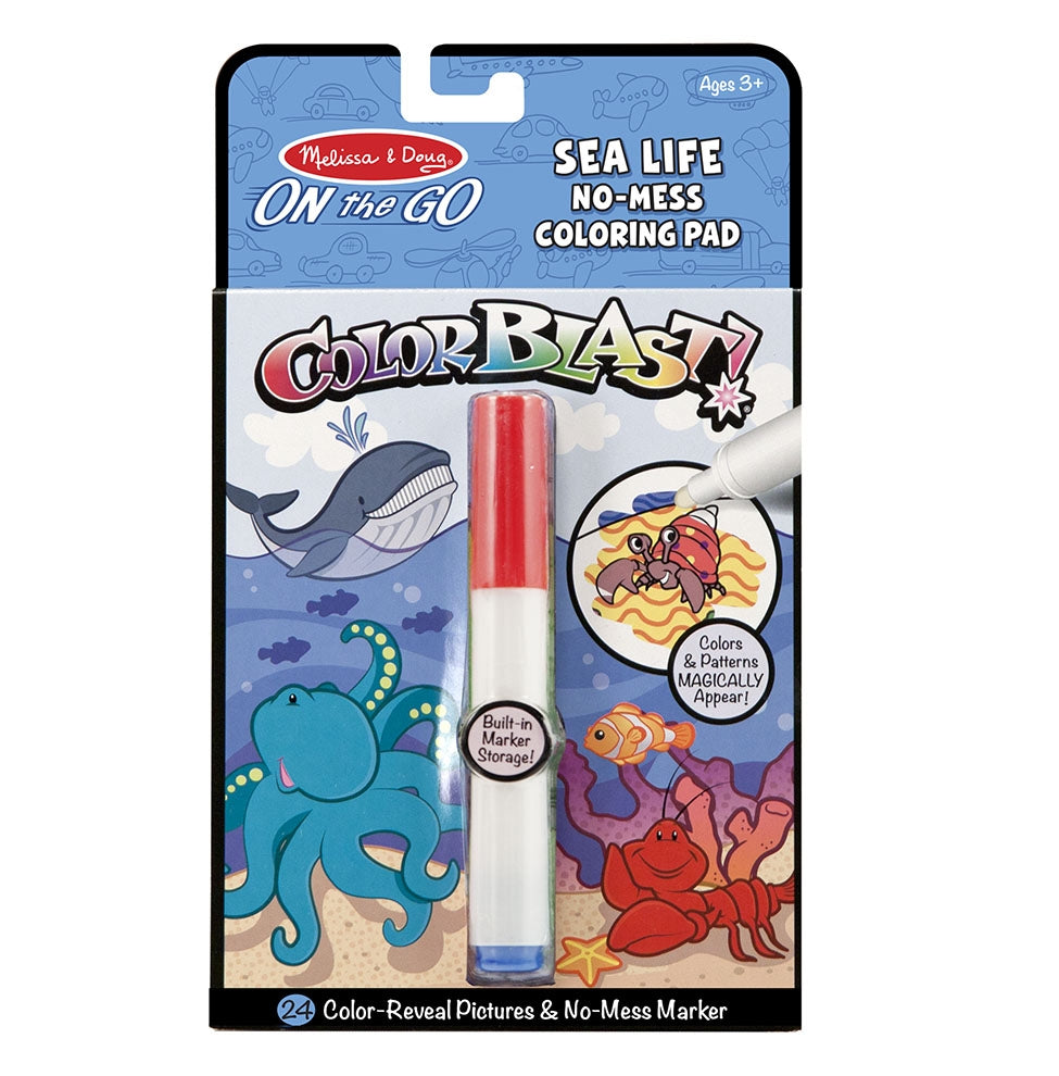 Melissa & Doug On the Go ColorBlast No-Mess Coloring Pad (2 Designs)