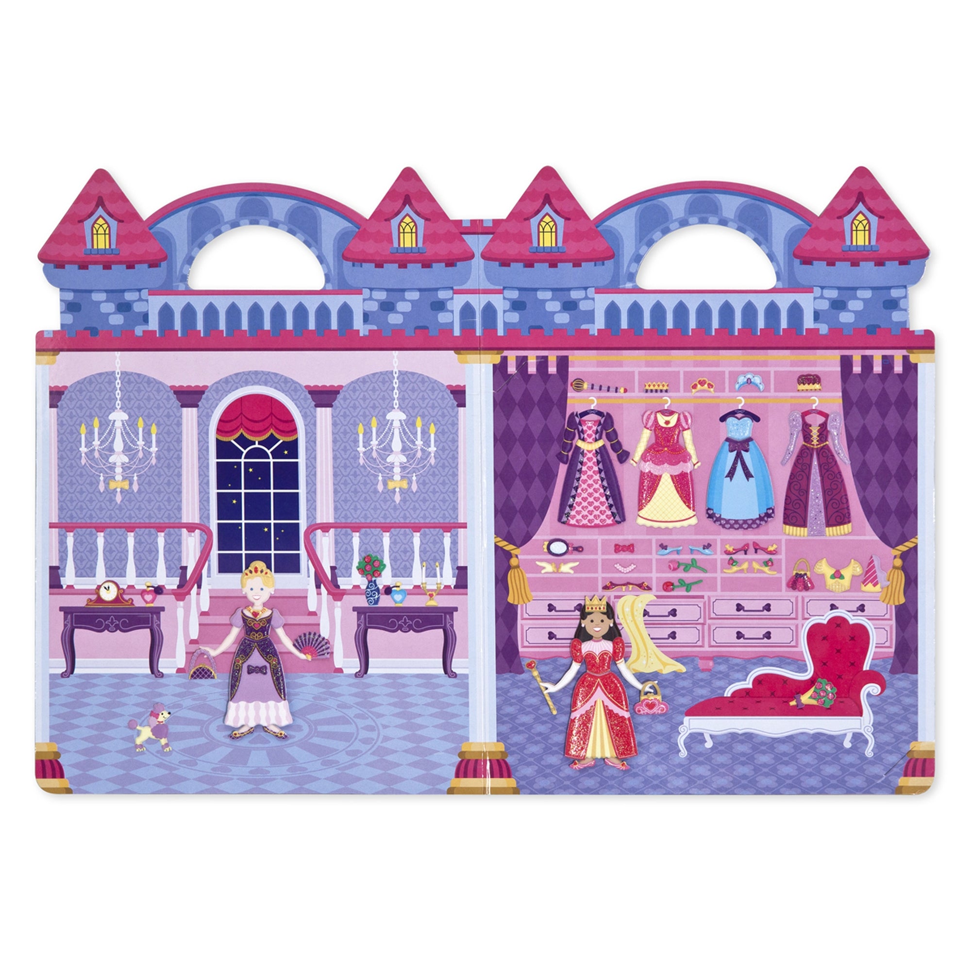 Melissa & Doug Puffy Stickers Play Set (6 Designs) - Pupsik Singapore