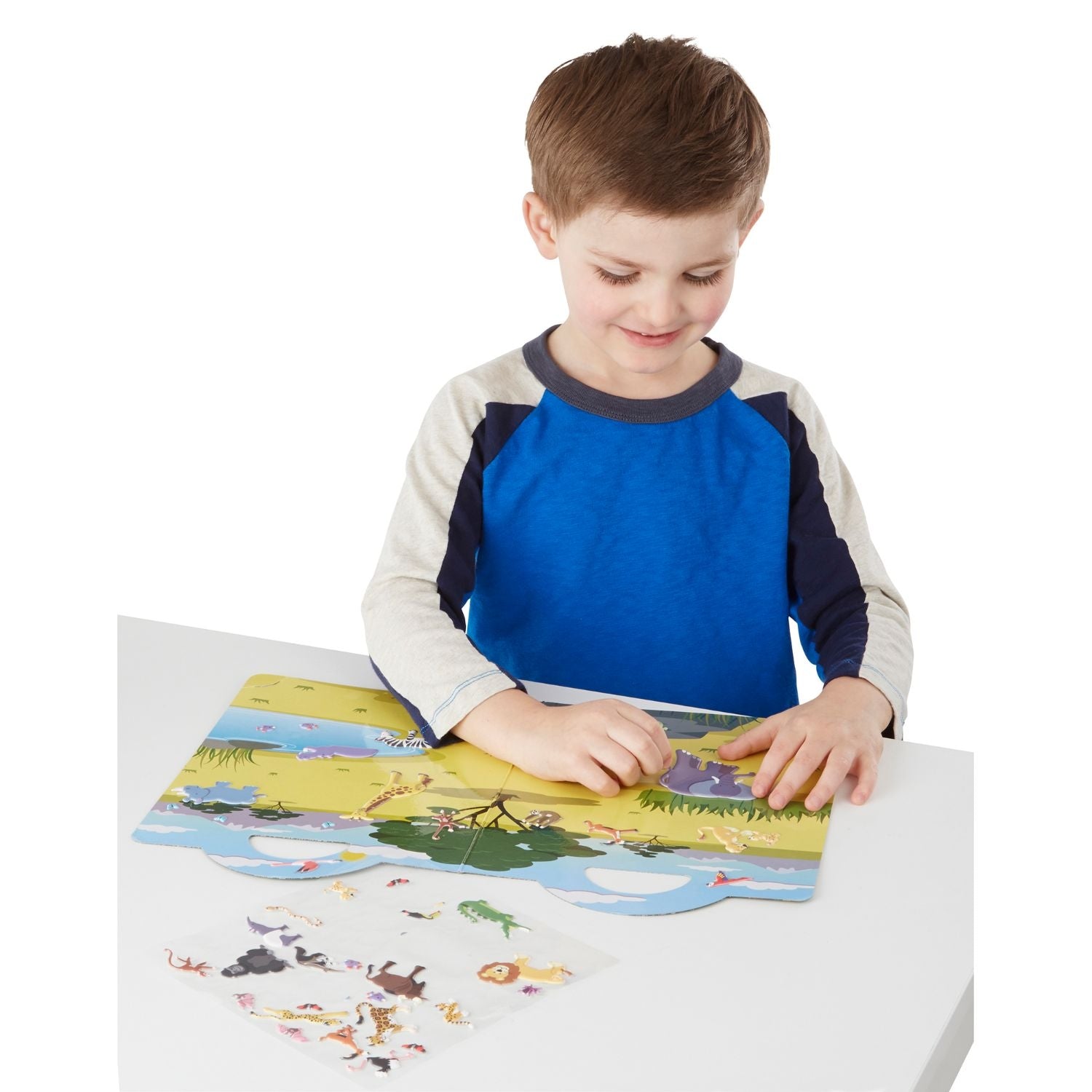 Melissa & Doug Puffy Stickers Play Set (6 Designs) - Pupsik Singapore