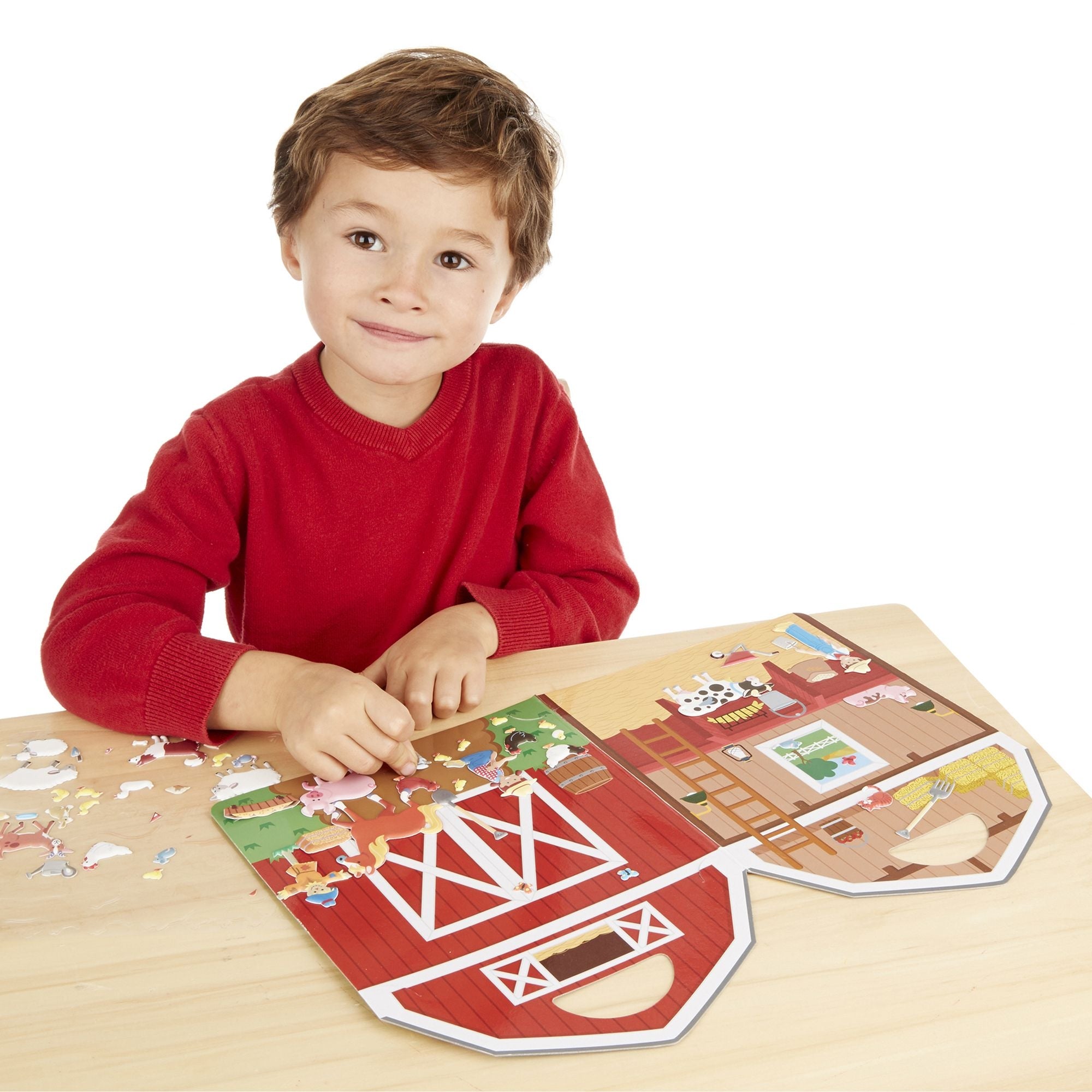 Melissa & Doug Puffy Stickers Play Set (6 Designs) - Pupsik Singapore
