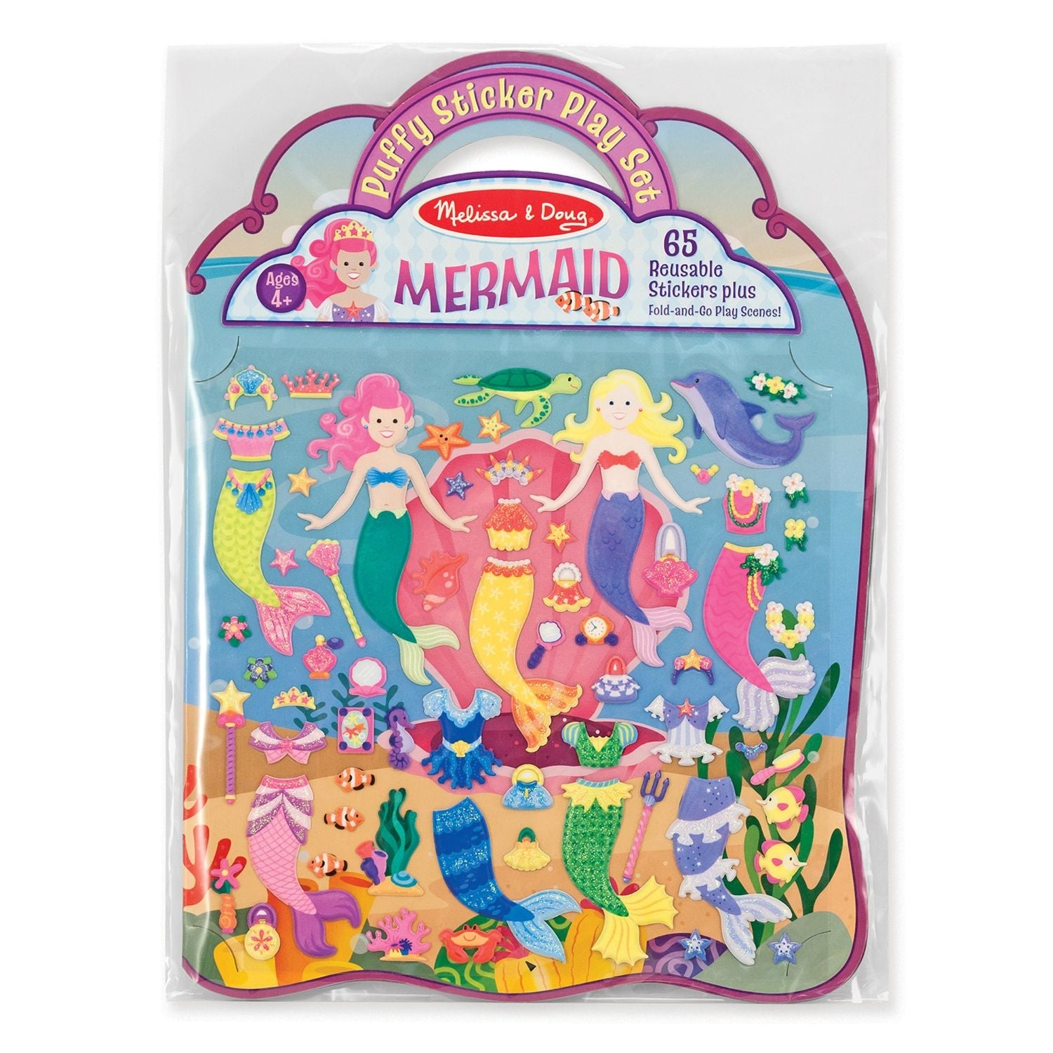Melissa & Doug Puffy Stickers Play Set (6 Designs)