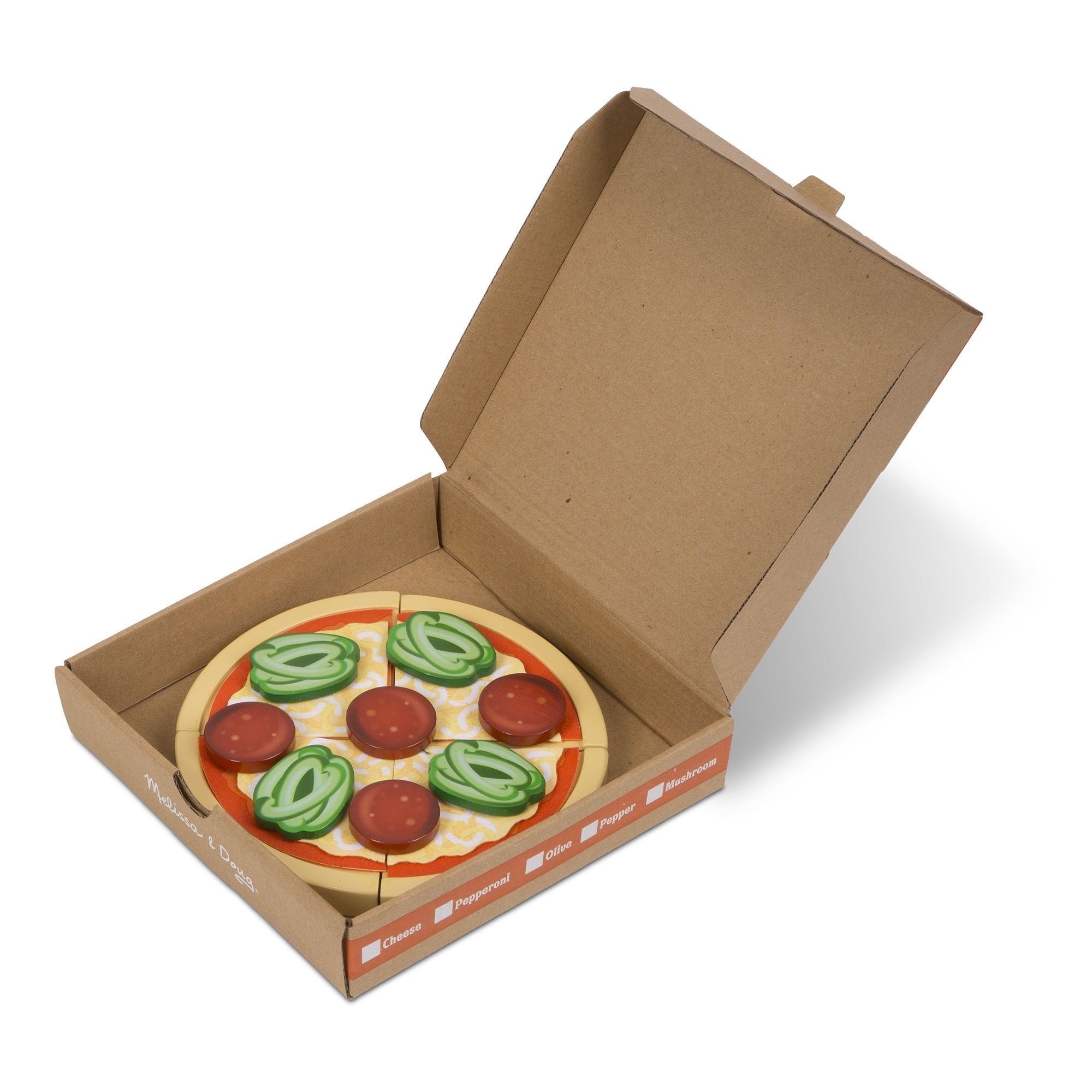 Melissa & Doug Top & Bake Wooden Pizza Counter