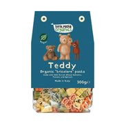Little Pasta Organics Tri-Color Teddy Pasta, 300g (Exp 10/27)