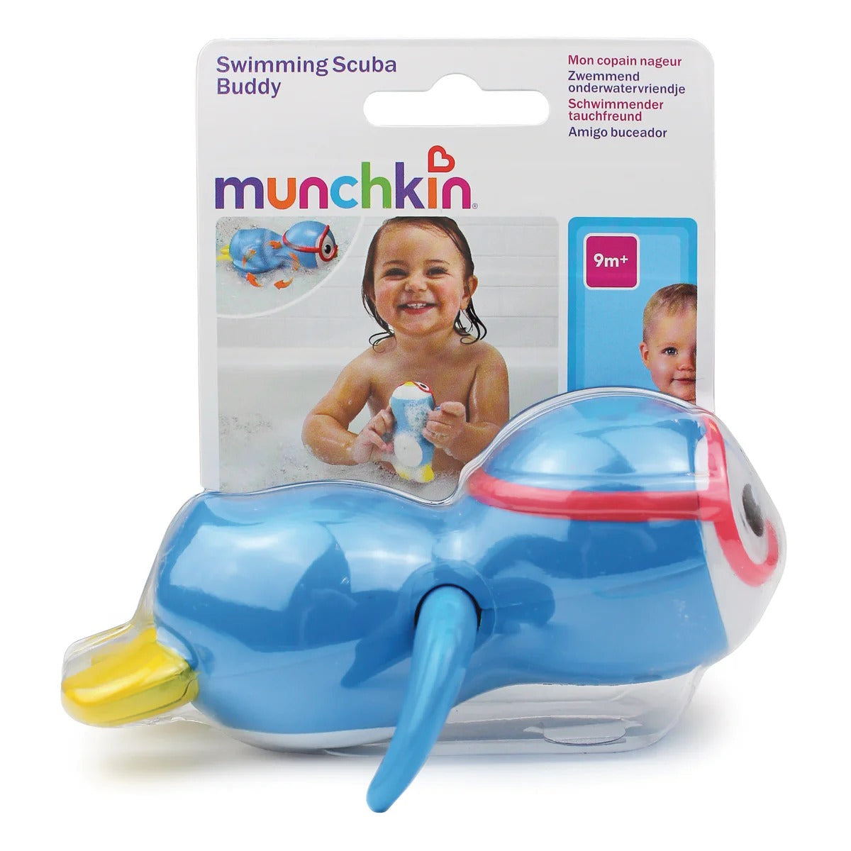 Munchkin Penguin Swimming Scuba Buddy Bath Toy