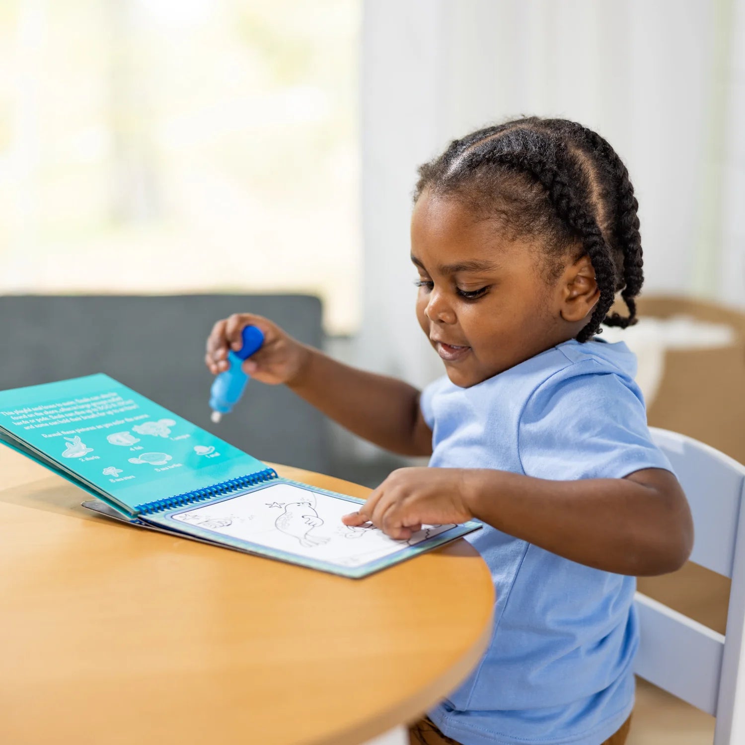 Melissa & Doug Water Wow! Brush Colouring Pad (5 Types)