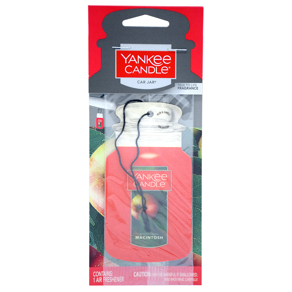 Yankee Candle Hanging Paper Car Jar (1pk) - Macintosh