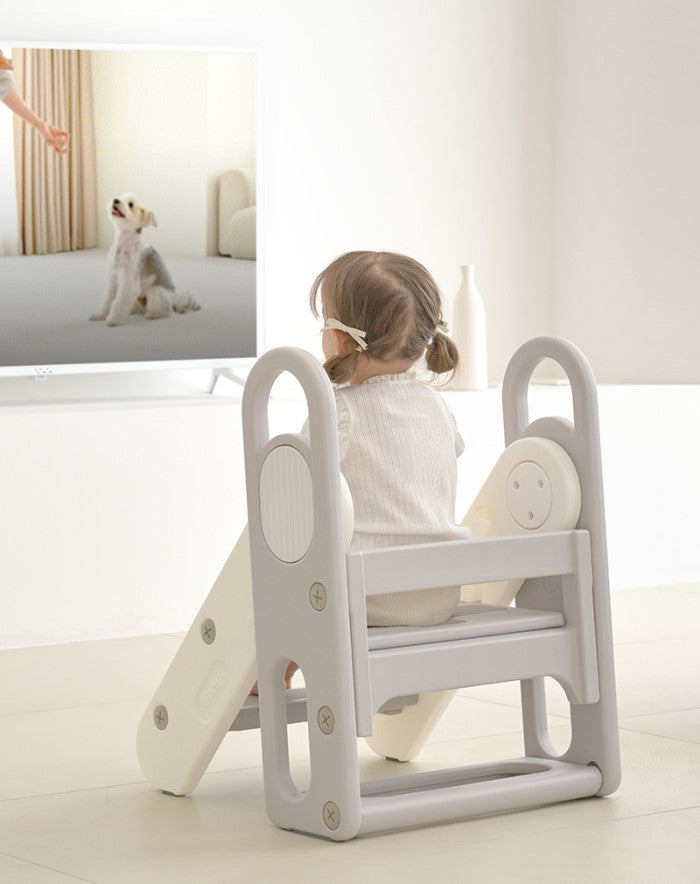 IFAM Foldable 3-Level Step & Stool - White/Grey