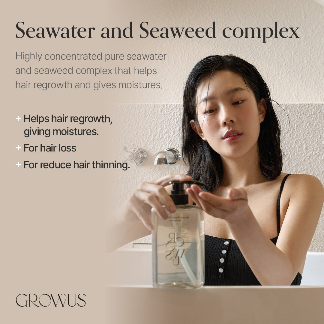 Growus Recover Therapy Shampoo for Woman, 500ml (Exp 05/28)