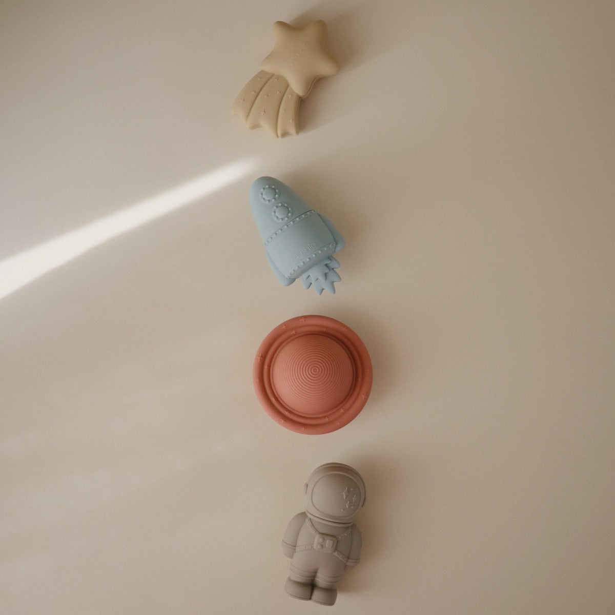 Mushie Mold Free Bath Play Set, 4pcs (3 Designs) - Pupsik Singapore