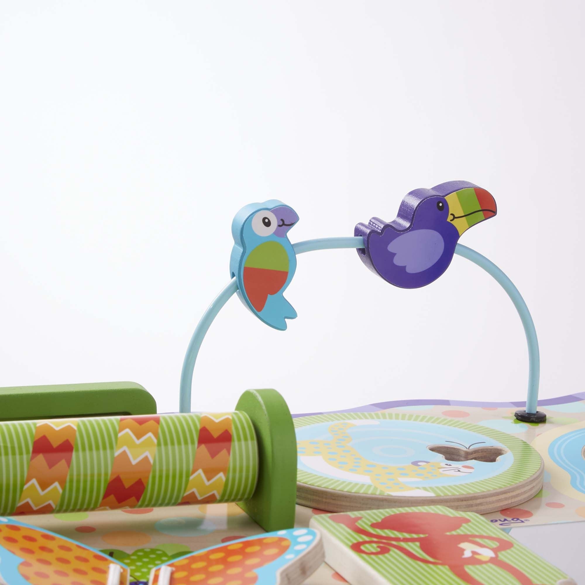Melissa & Doug First Play Jungle Activity Wooden Table