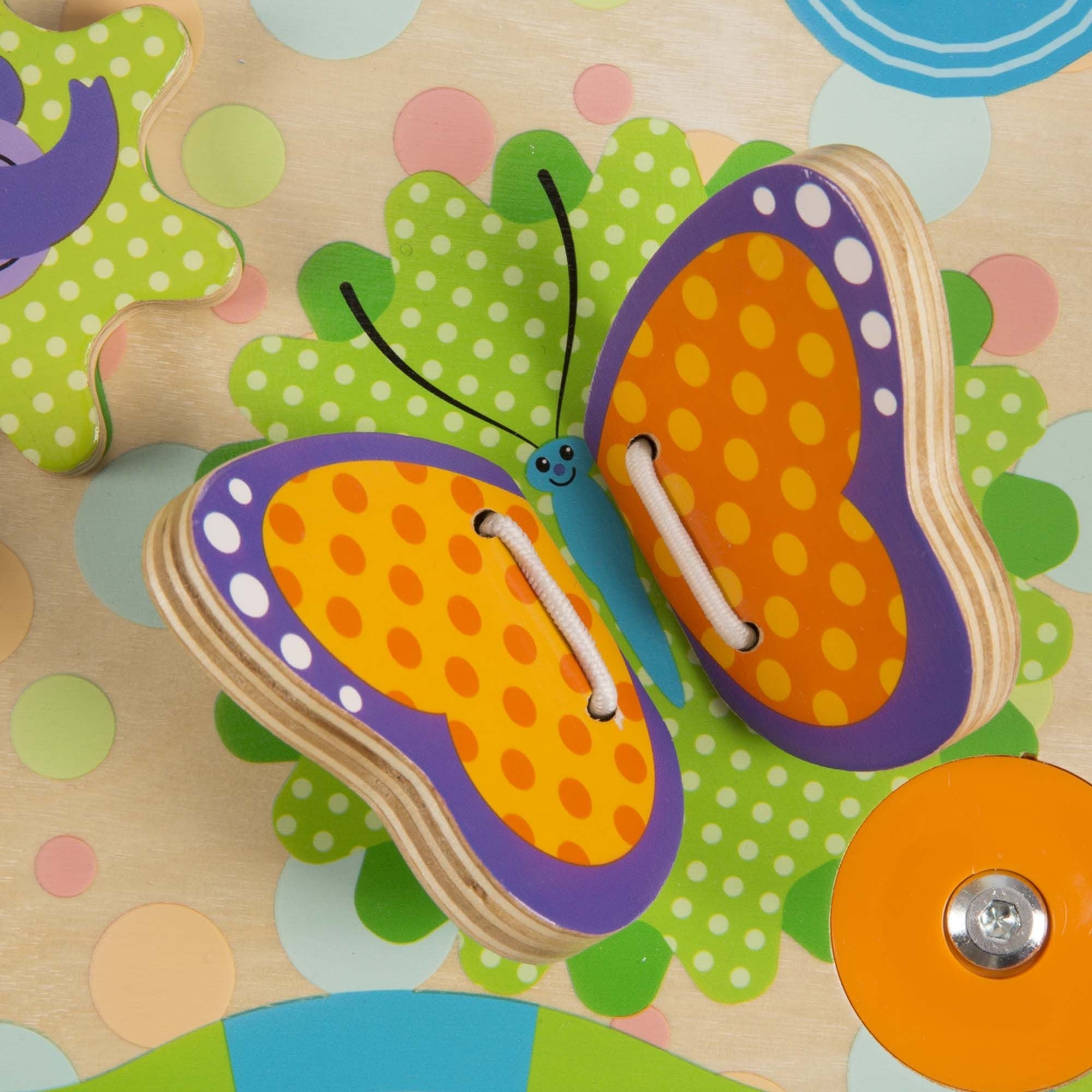 Melissa & Doug First Play Jungle Activity Wooden Table