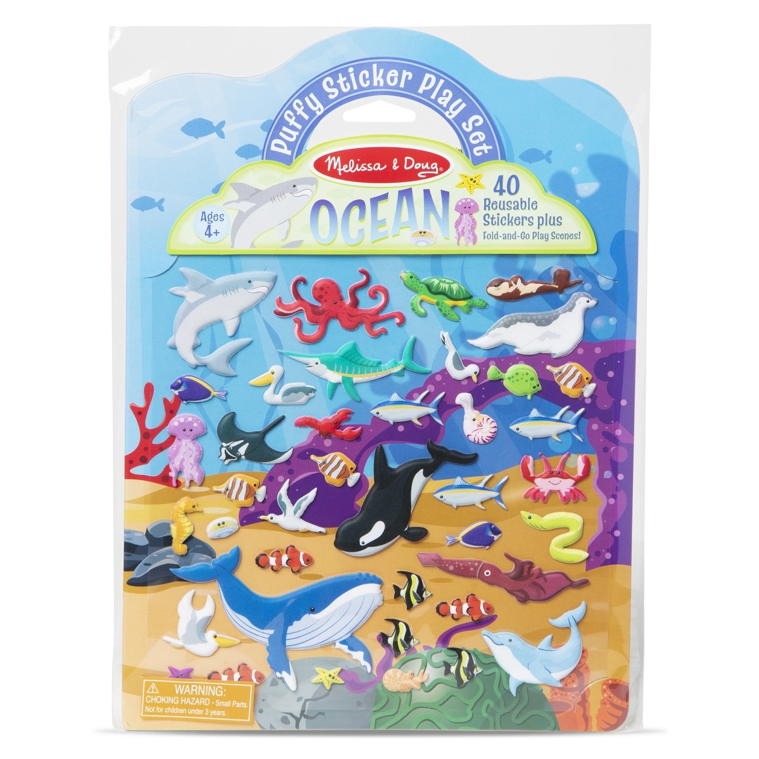 Melissa & Doug Puffy Stickers Play Set (6 Designs)