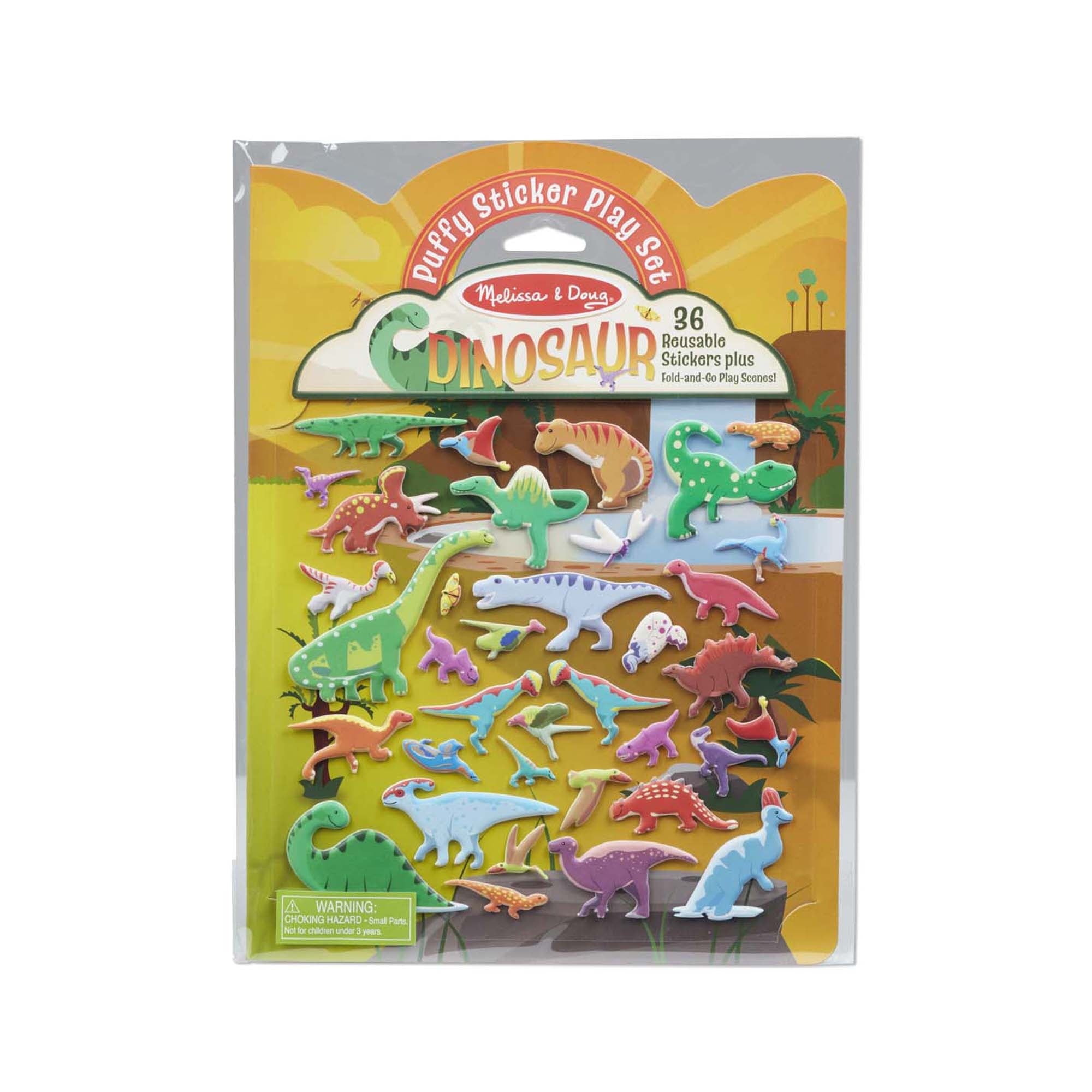Melissa & Doug Puffy Stickers Play Set (6 Designs)