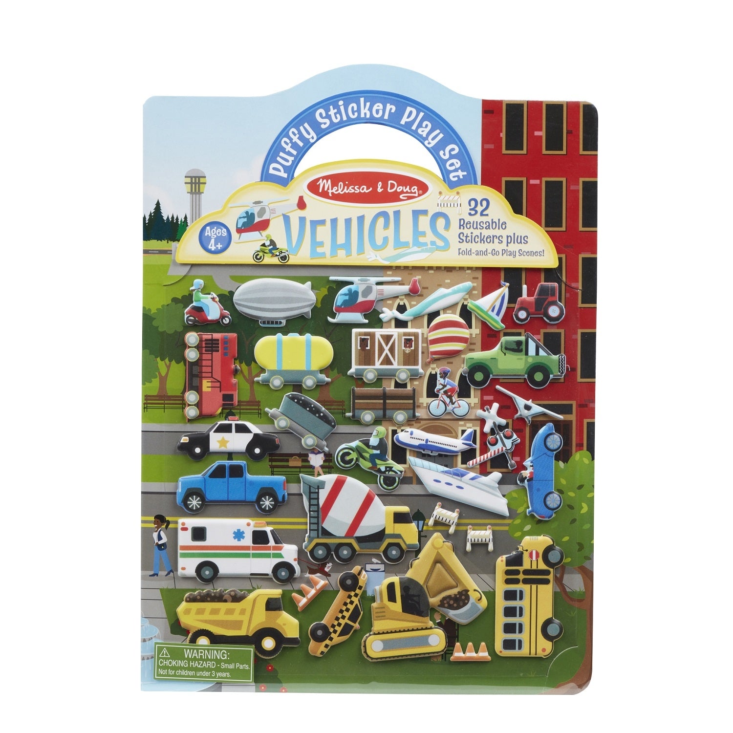 Melissa & Doug Puffy Stickers Play Set (6 Designs)
