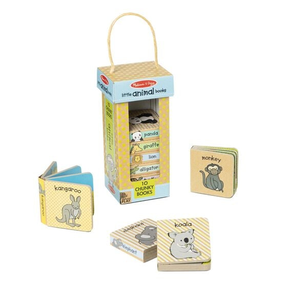 Melissa & Doug Natural Play Book Tower: Little Animal