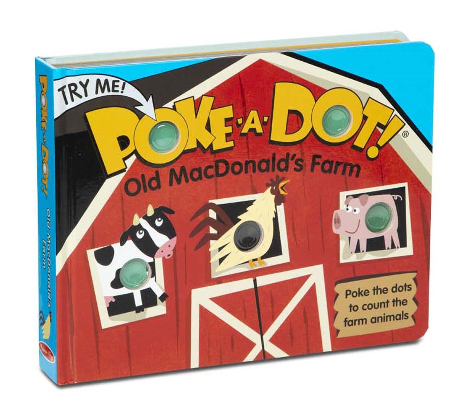 Melissa & Doug Poke-A-Dot Board Book (6 Titles)