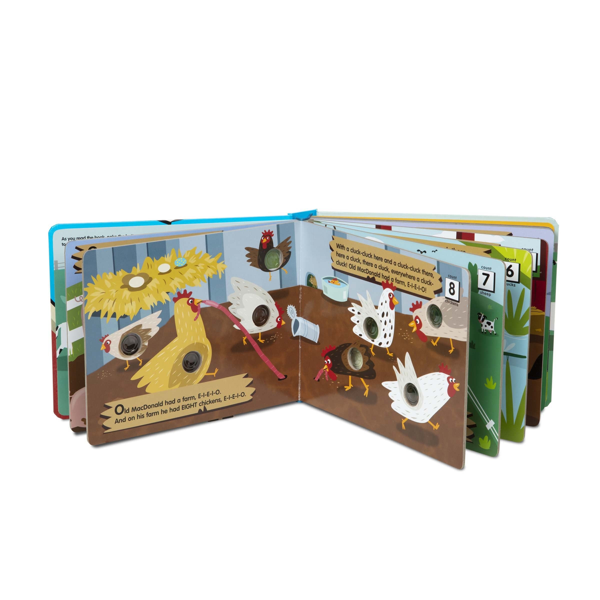 Melissa & Doug Poke-A-Dot Board Book (6 Titles)