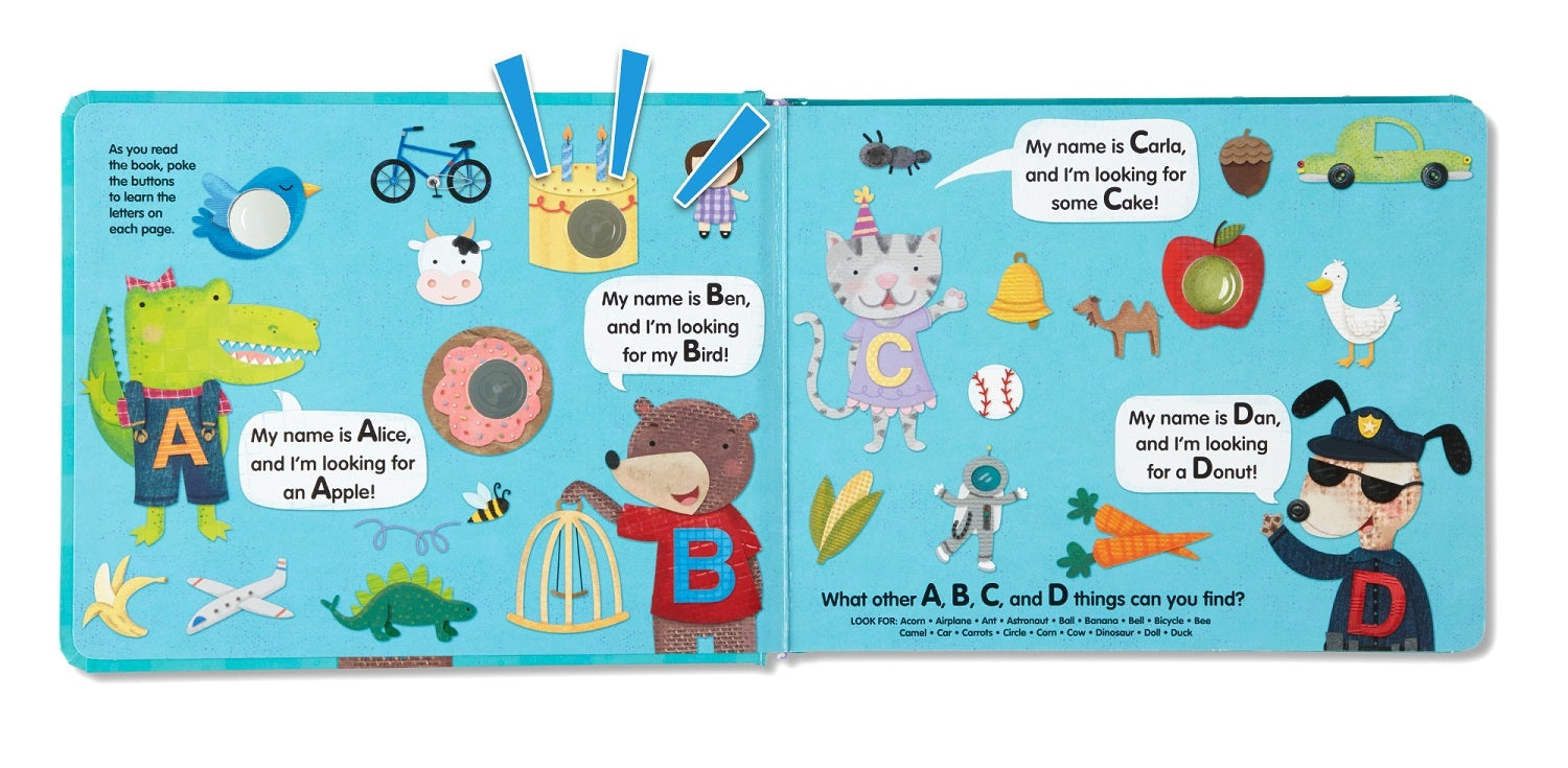 Melissa & Doug Poke-A-Dot Board Book (6 Titles) - Pupsik Singapore