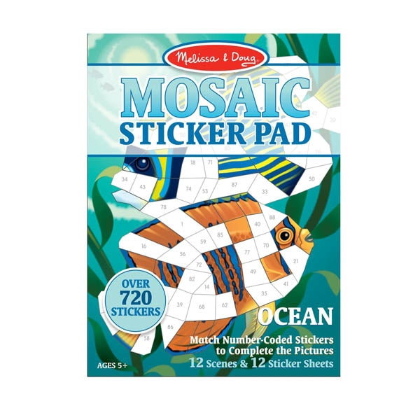 Melissa & Doug Mosaic Sticker Pads - Ocean