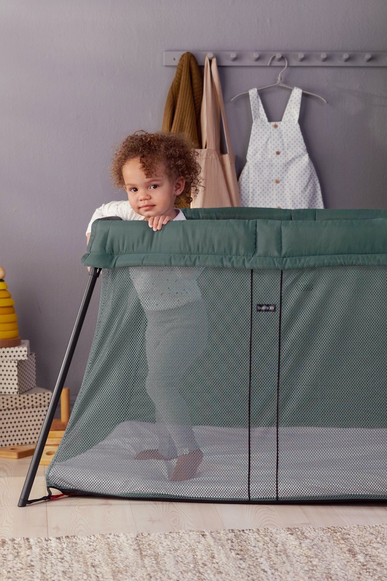 Baby Bjorn Travel Crib Light (3 Colours) - Pupsik Singapore