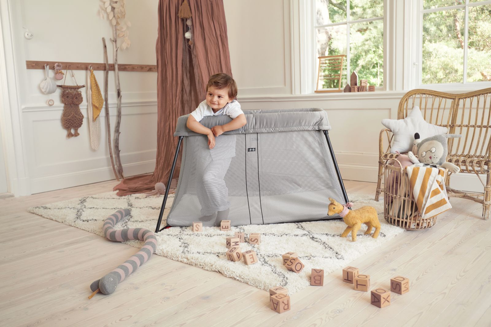 Baby Bjorn Travel Crib Light (3 Colours) - Pupsik Singapore
