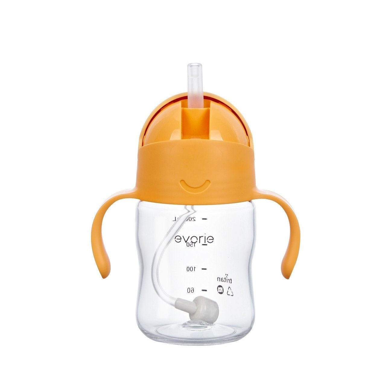 Evorie Tritan Gravity Straw Sippy Cup Water Bottle (200ml) (12 Colours) - Pupsik Singapore