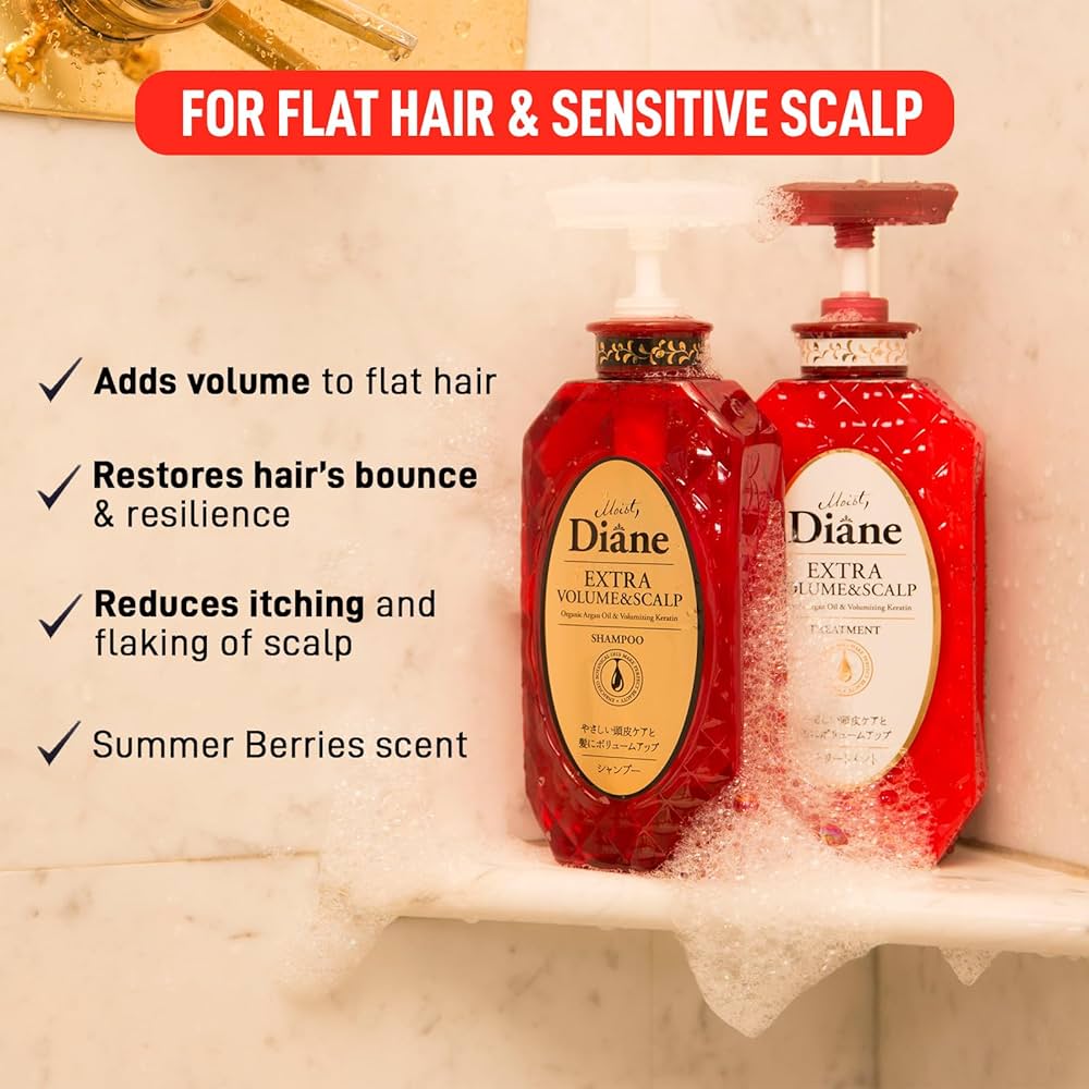 Moist Diane Extra Volume & Scalp Treatment (450ml)
