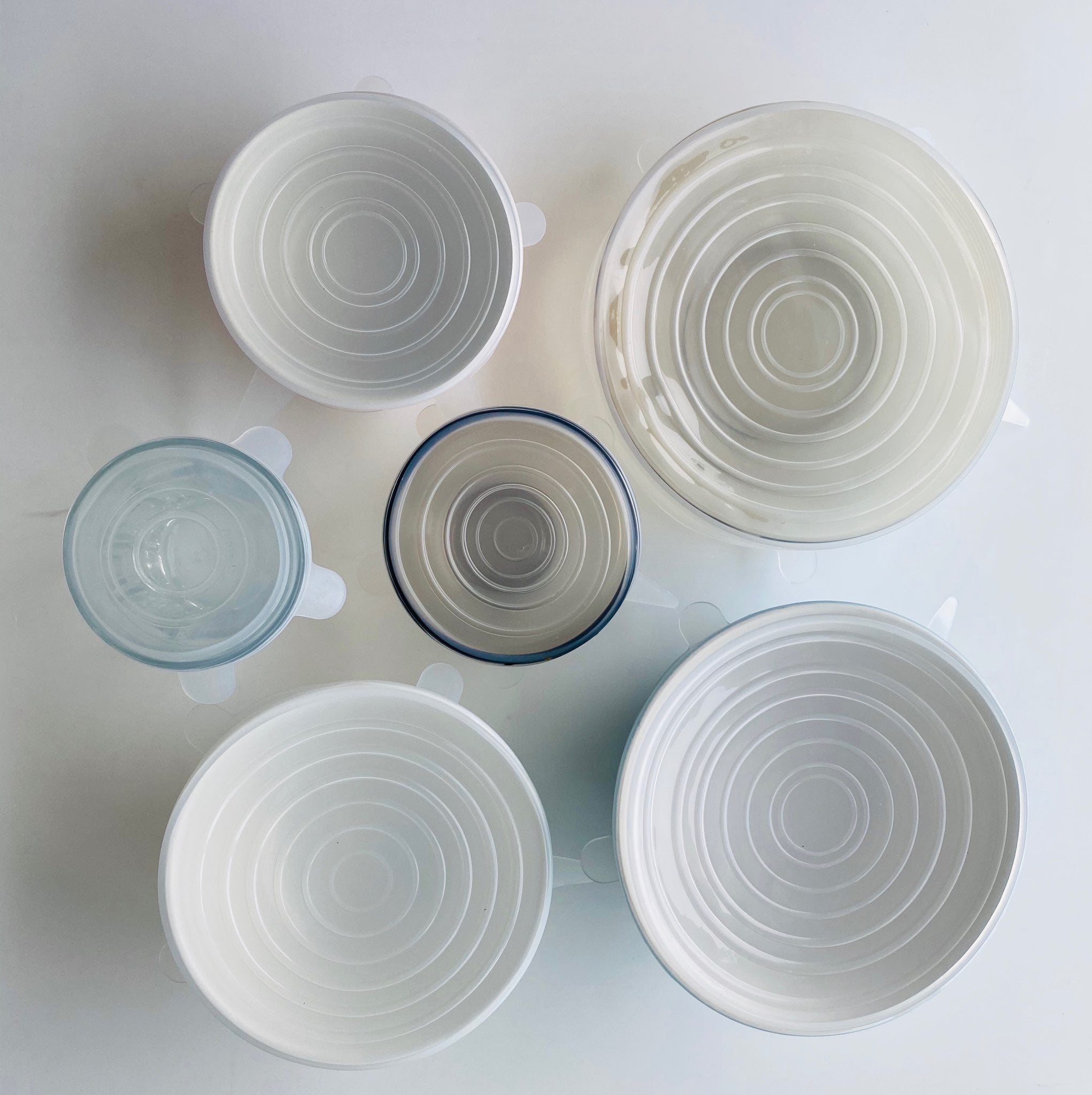 Biomom Reusable Silicone Stretch Lids (6-Piece Set)
