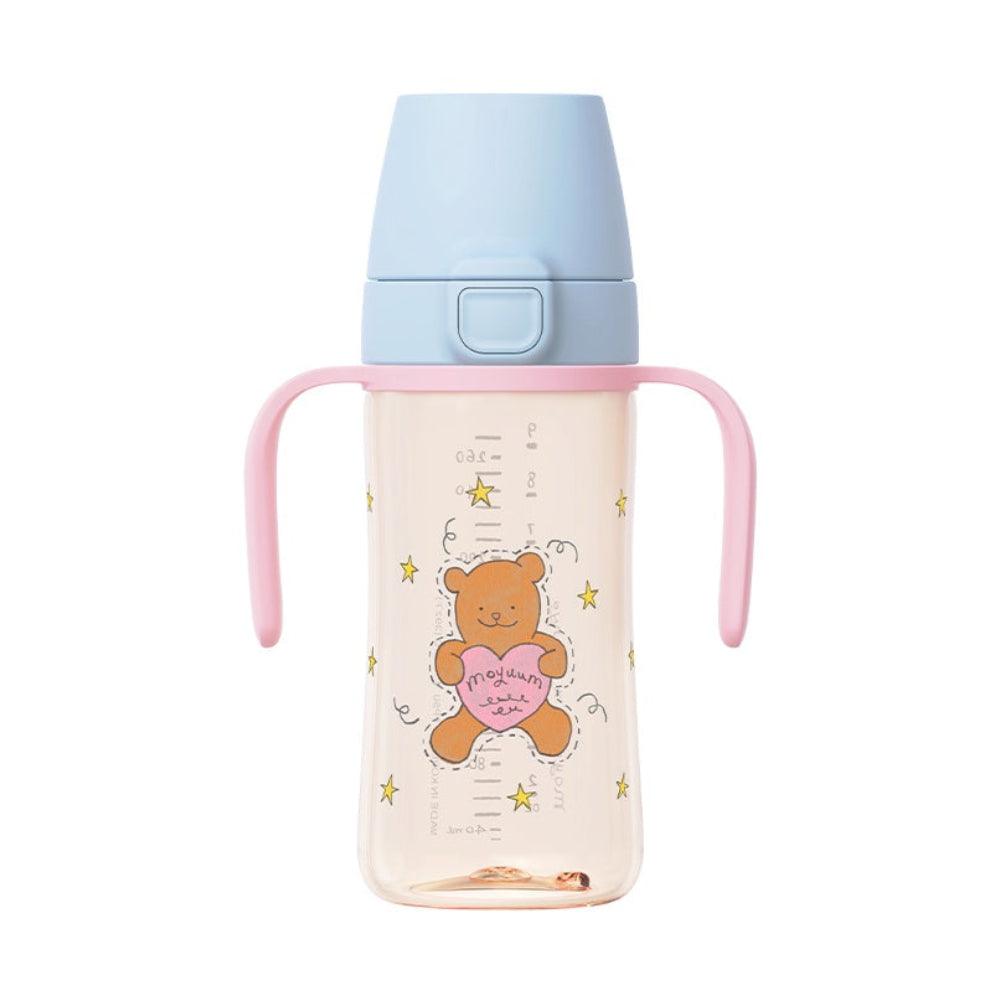 Moyuum PPSU All-in-One One-Touch Straw Bottle, 170/270/330ml (7 Designs) - Pupsik Singapore