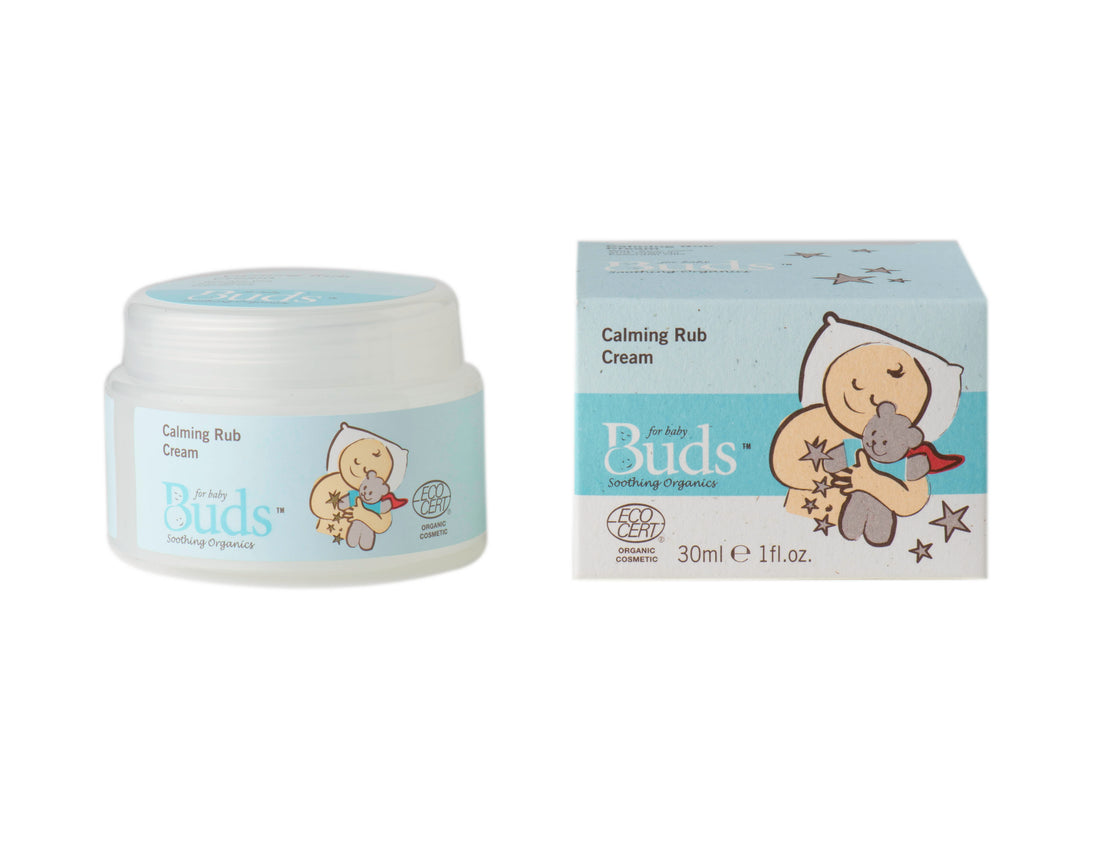 Buds Organics Calming Rub Cream, 30ml - exp 02/28