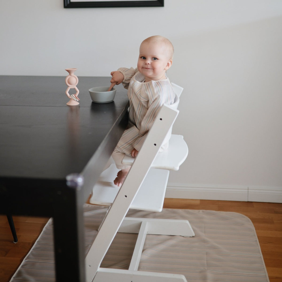 Mushie Long Sleeve Baby Bib (8 Designs)