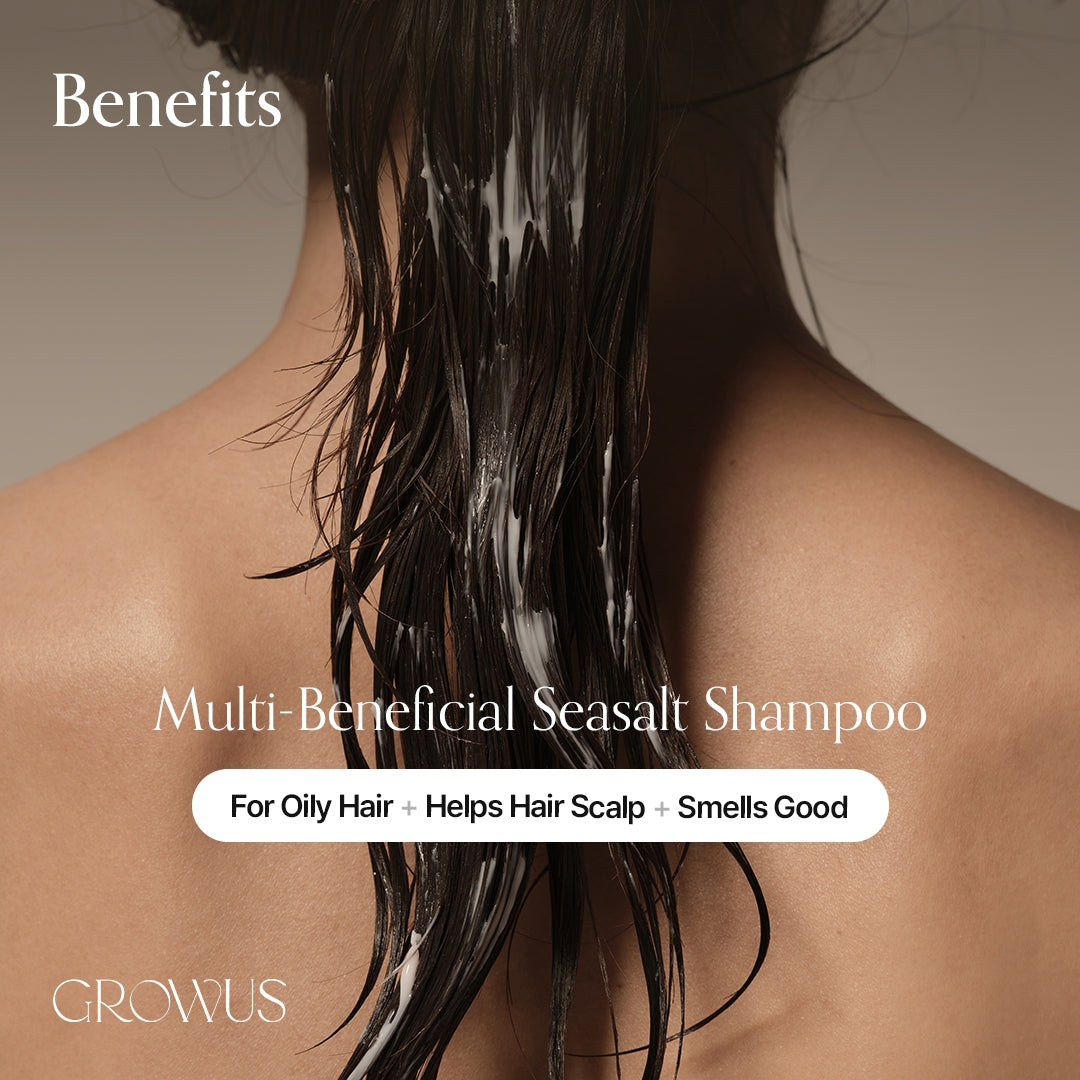 Growus Sea Salt Therapy Shampoo, 500ml (Exp 05/27)