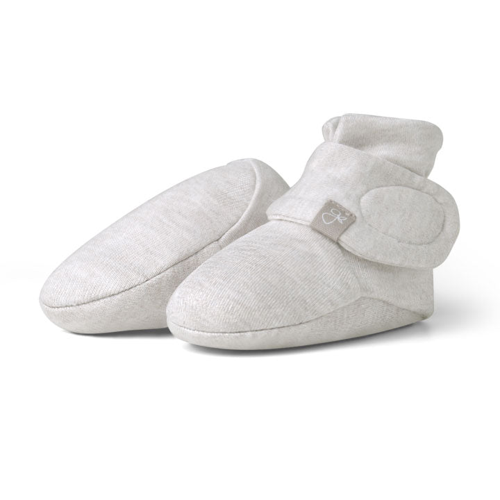 Goumiboots Bamboo & Organic Cotton Booties - Storm Gray (3 Sizes)